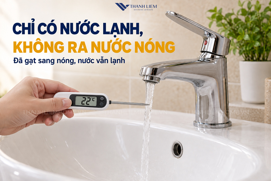 cach sua chua voi nong lanh