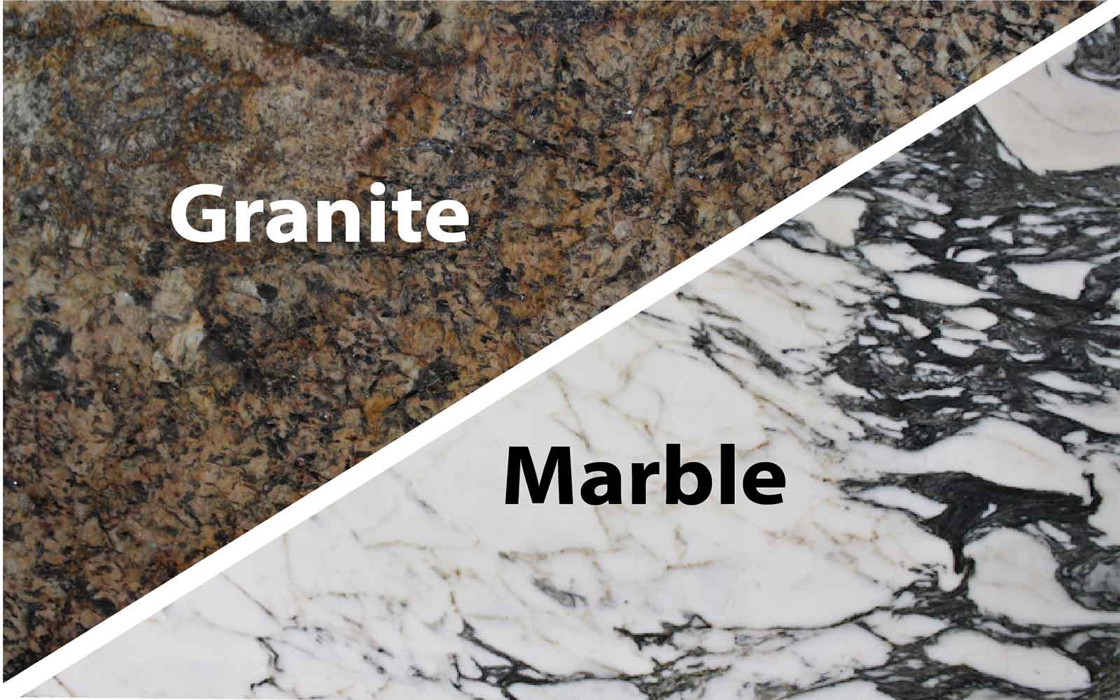 Phân loại đá Marble - so sánh đá Marble và đá Granite