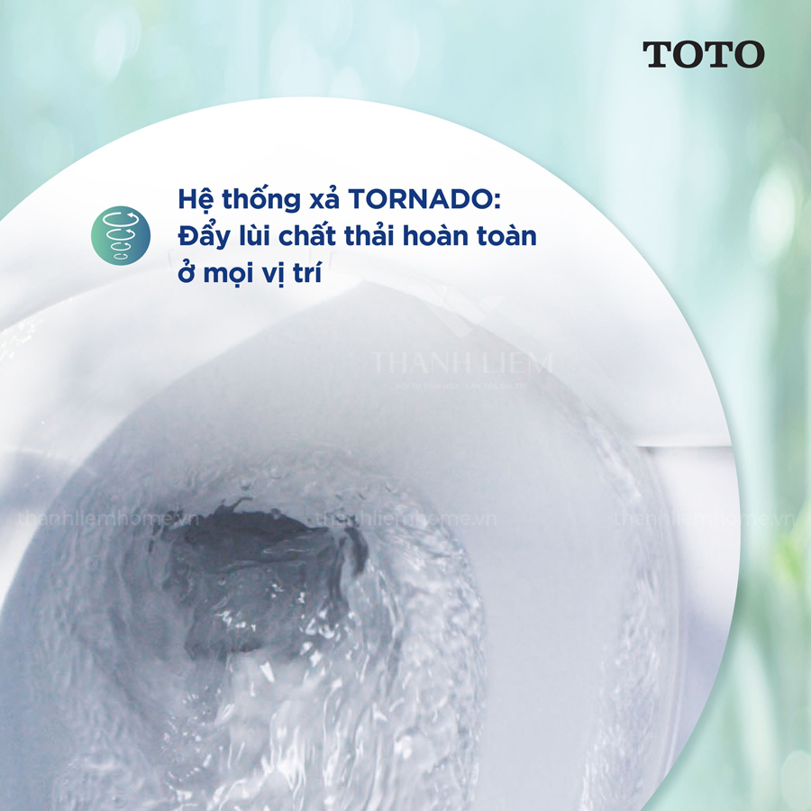 cong nghe xa xoay torano co trong thiet bi ve sinh toto