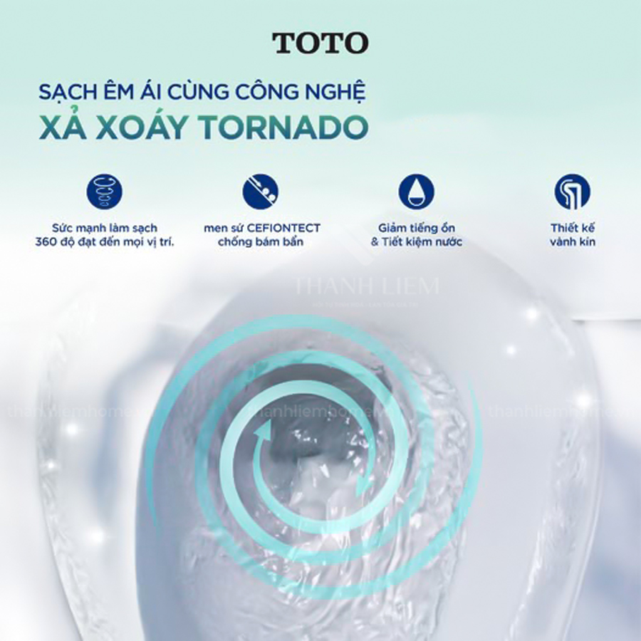 cong nghe xa xoay torano co trong thiet bi ve sinh toto
