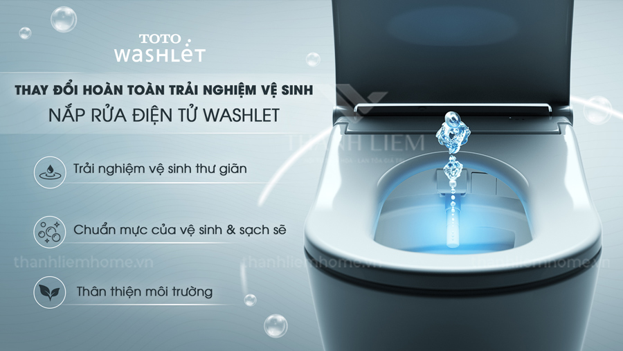 nap rua thong minh washlet cua thiet bi ve sinh toto