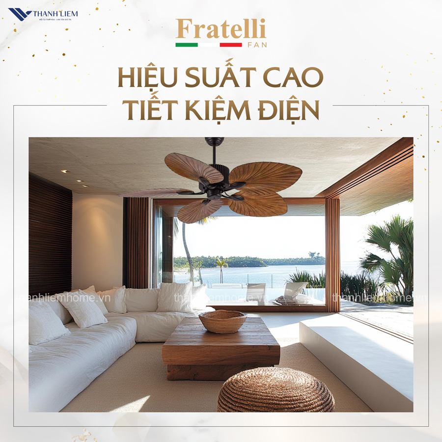 uu diem cua quat tran canh go