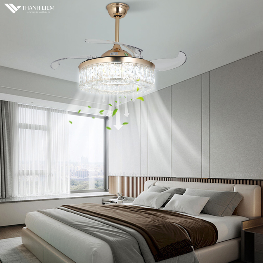 co nen lap quat tran phong ngu khong