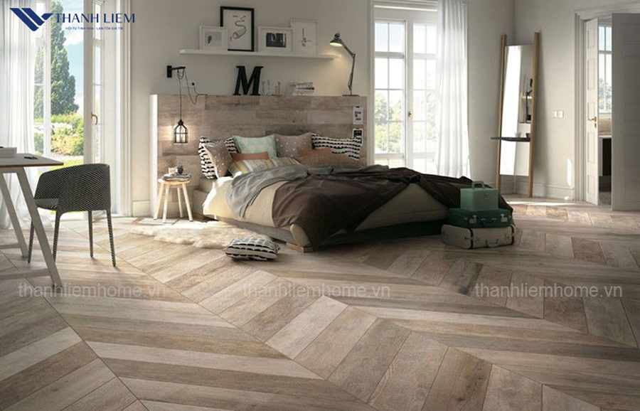 Các Kiểu Lát Gạch Giả Gỗ Độc Đáo Giúp Không Gian Sống Trở Nên Đẳng Cấp