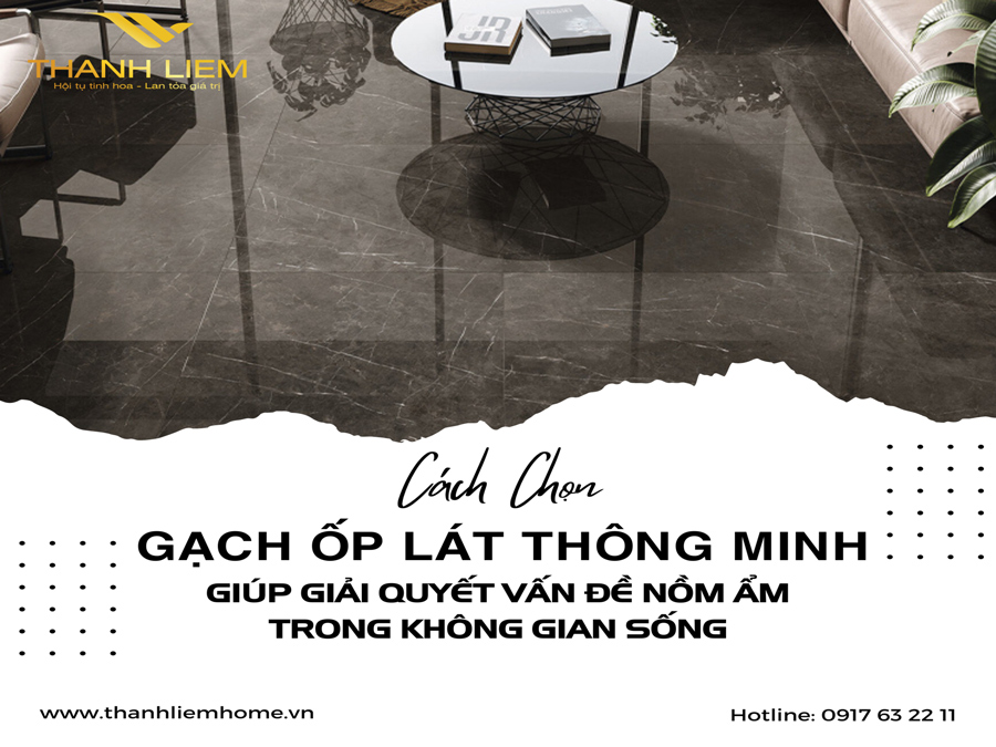 Bật Mí Cách Chọn Gạch Lát Nền Chống Nồm Cho Không Gian Sống