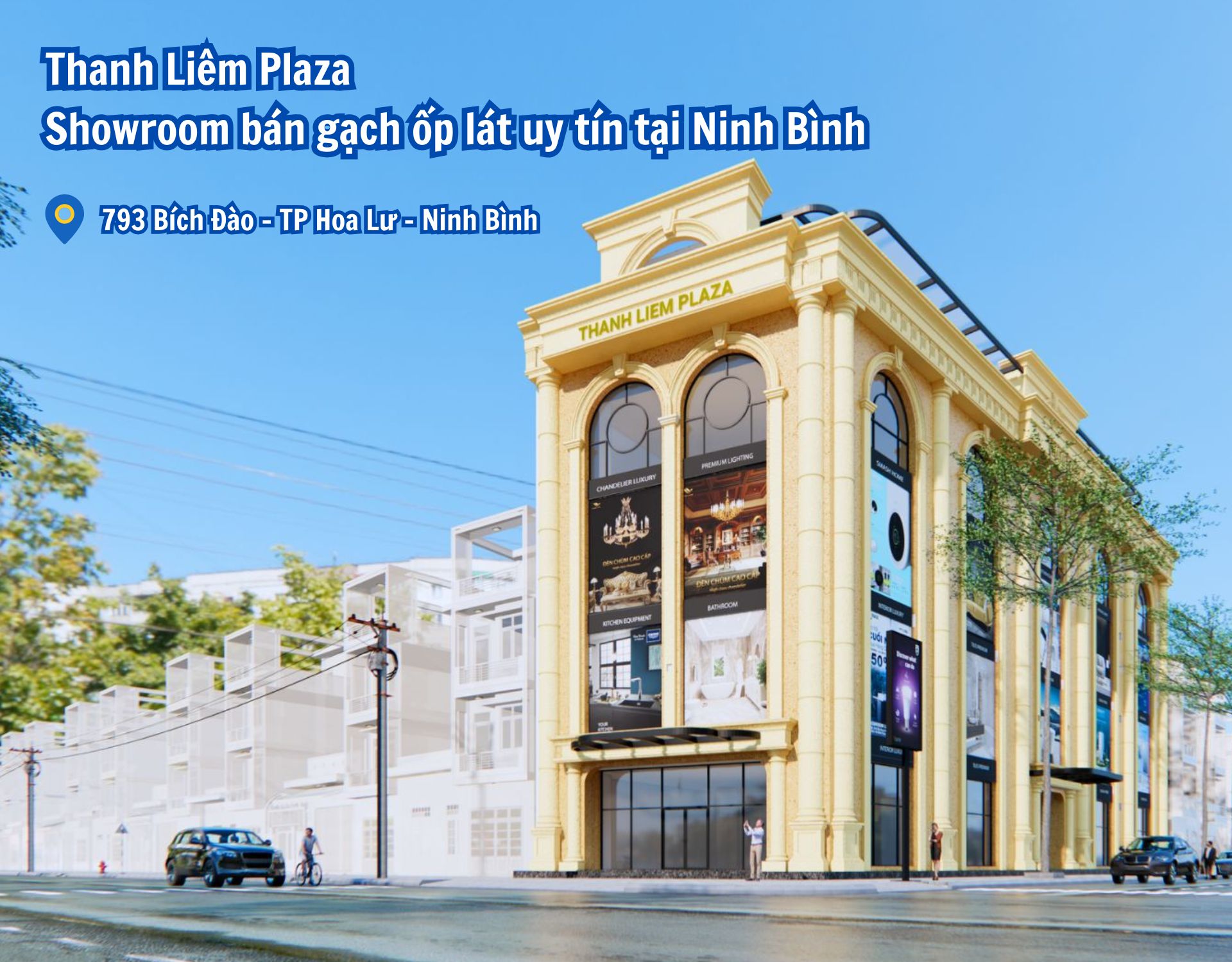Thanh Liêm Plaza - Showroom bán gạch ốp lát uy tín tại Ninh Bình