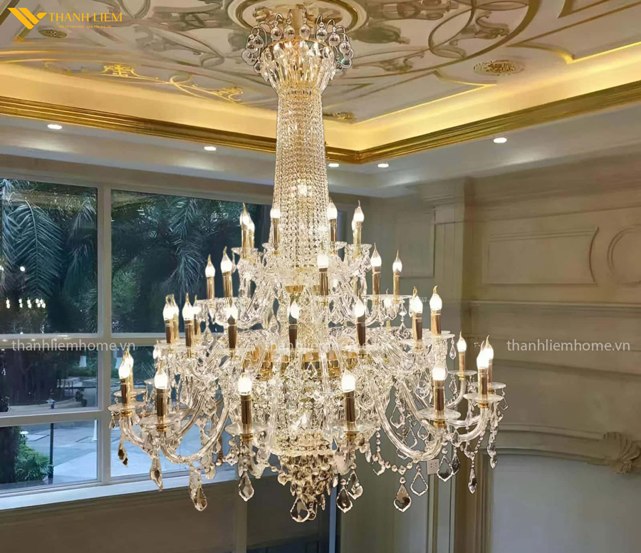 Tổng hợp 20+ mẫu đèn chùm tại Ninh Bình đang được ưa chuộng nhất