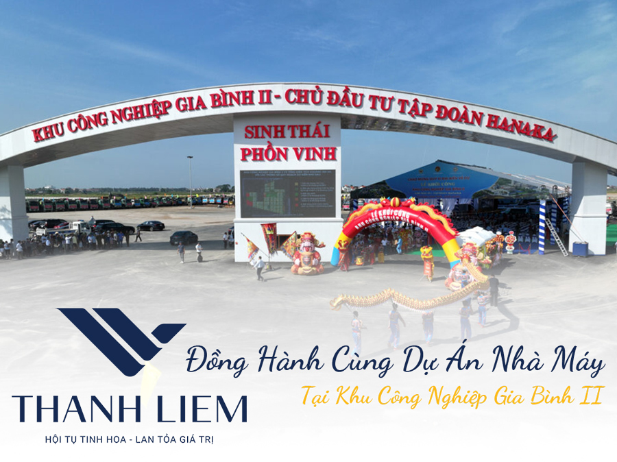 Thanh Liêm Home Đồng Hành Cùng Dự Án Nhà Máy Tại Khu Công Nghiệp Gia Bình II, Bắc Ninh