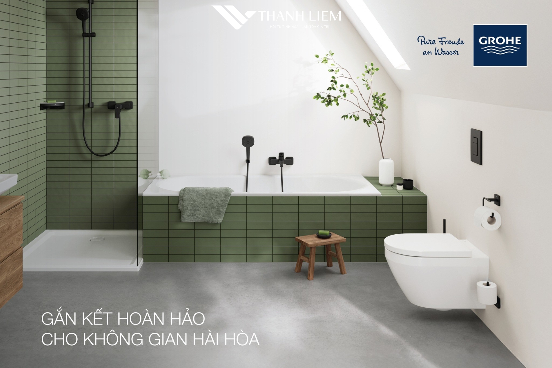 4 Combo thiết bị vệ sinh Grohe cao cấp giá tốt không thể bỏ qua