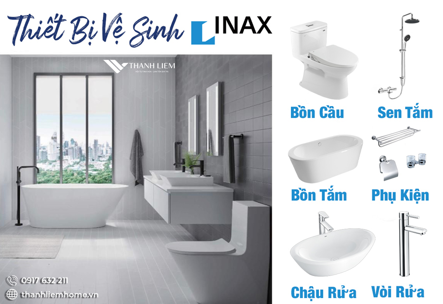 Thiết bị vệ sinh Inax | Chi tiết công nghệ, giá, combo, hệ sinh thái sản phẩm