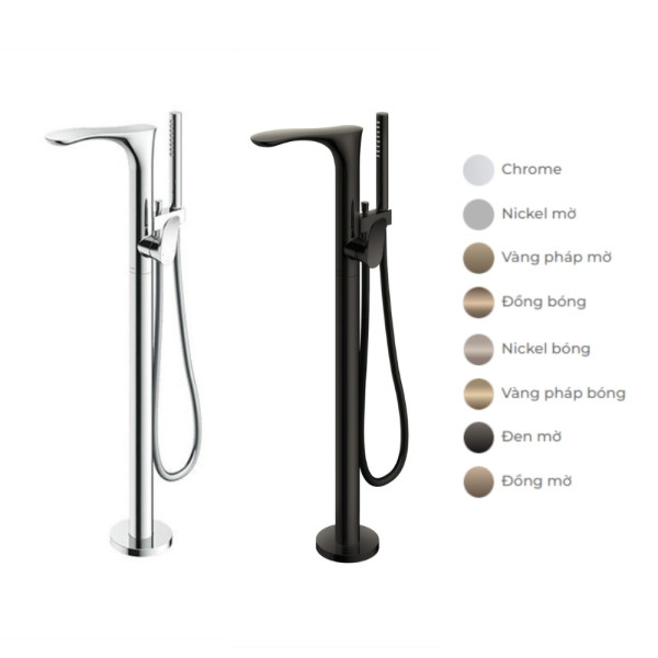  Vòi xả bồn tắm TOTO TBG01306BA đặt sàn nóng lạnh 