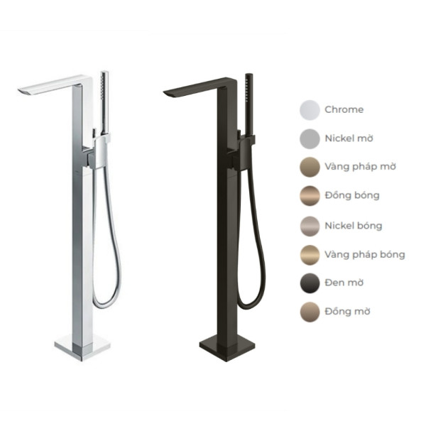  Vòi xả bồn tắm TOTO TBG02306BA đặt sàn nóng lạnh 