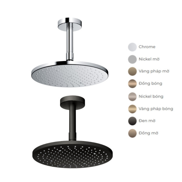  Bát sen tắm gắn trần TOTO TBW07002A1 tròn 250 mm