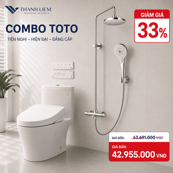 Combo thiết bị vệ sinh TOTO COMBO23A