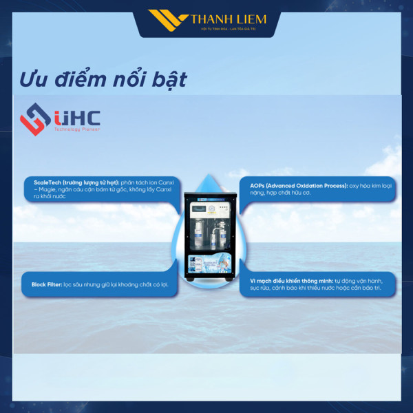 he thong xu ly nuoc tong uhc nc1500hf+ danh cho nguon nuoc may
