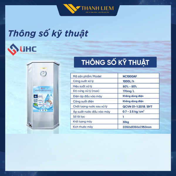 he thong xu ly nuoc tong uhc nc1000af