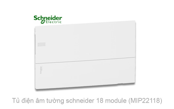 Tủ điện âm tường schneider 18 module (MIP22118)