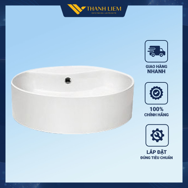 Chậu đặt bàn CB-104 KT : 455x455x155mm