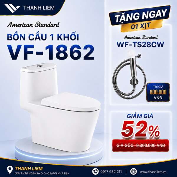 Bồn cầu 1 khối American Standard Loven VF-1862