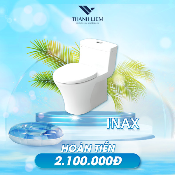 Bồn Cầu INAX AC-900VRN (AC900VRN) 1 Khối Aqua Ceramic