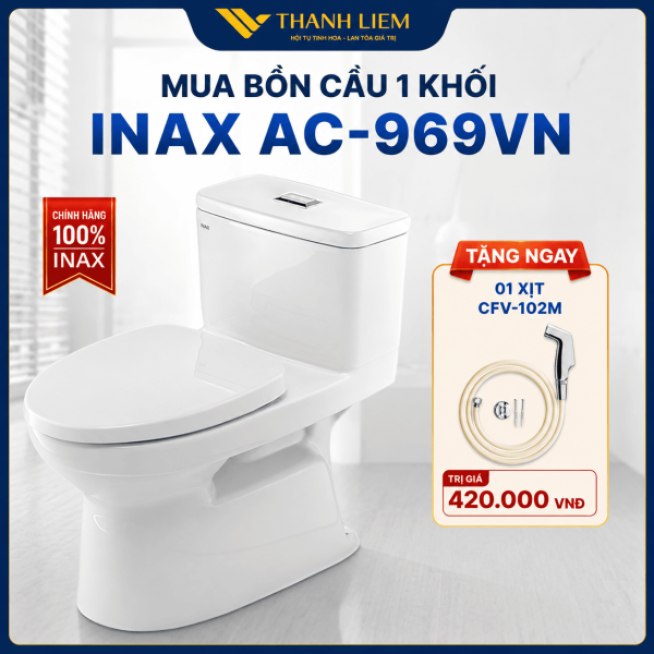 Bồn Cầu 1 Khối INAX AC-969VN