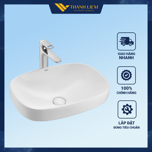 Chậu đặt bàn Lavabo Inax AL-642V/BW1