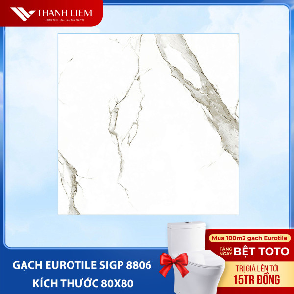 Gạch Eurotile SIGP 8806 Kích Thước 80x80