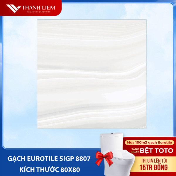 Gạch Eurotile SIGP 8807 Kích Thước 80x80
