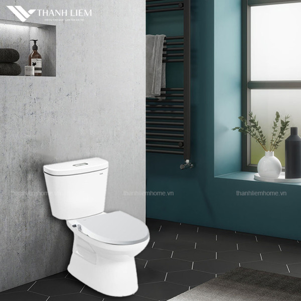 Bồn cầu 2 Khối INAX C-306A + Nắp rửa Cơ CW-S15VN