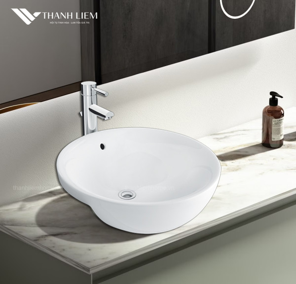 Chậu bán dương bàn Inax L-333V