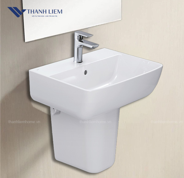 Chậu rửa mặt treo tường Inax AL-312VFC