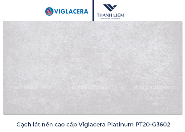 Gạch lát nền cao cấp Viglacera Platinum PT20-G3602 30X60