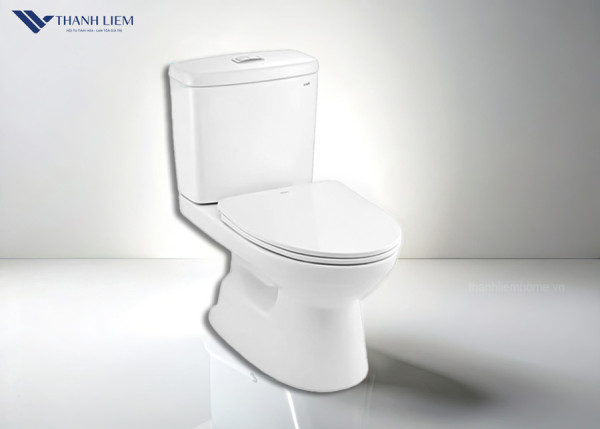 Bồn cầu 2 khối INAX C-504VWN-2 + Nắp Đóng Êm