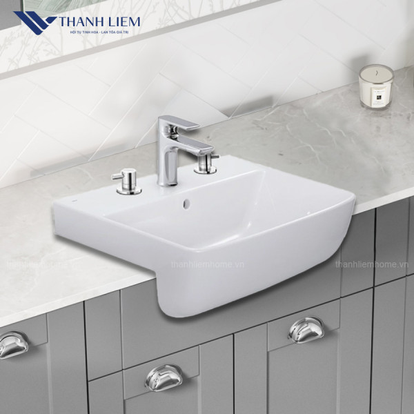 Chậu rửa bán dương bàn Inax AL-345VEC