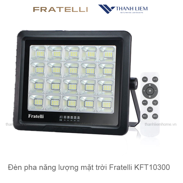 Đèn pha năng lượng mặt trời Fratelli FTK10300