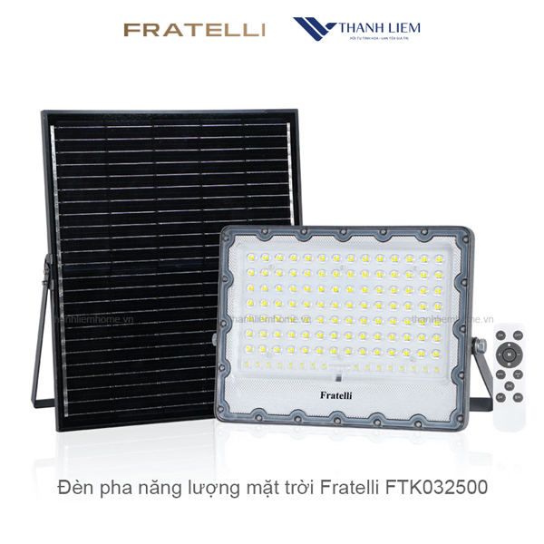 Đèn pha năng lượng mặt trời Fratelli FTK032500