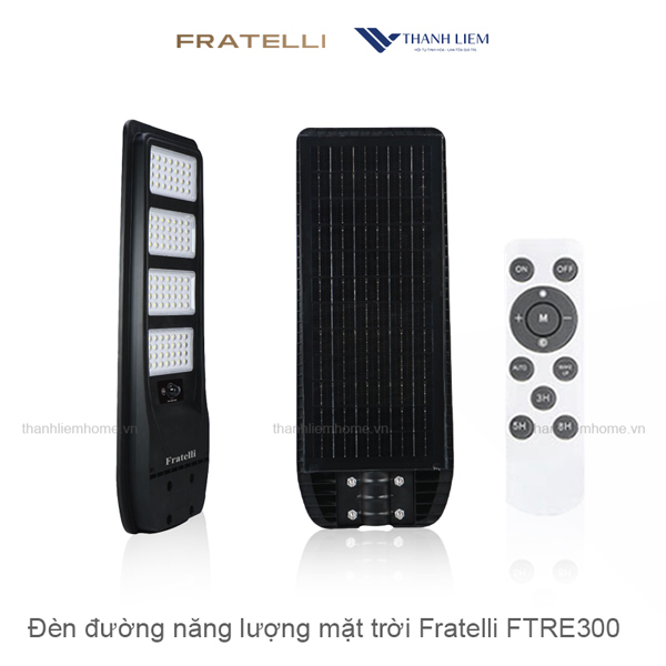 Đèn đường năng lượng mặt trời Fratelli FTRES300