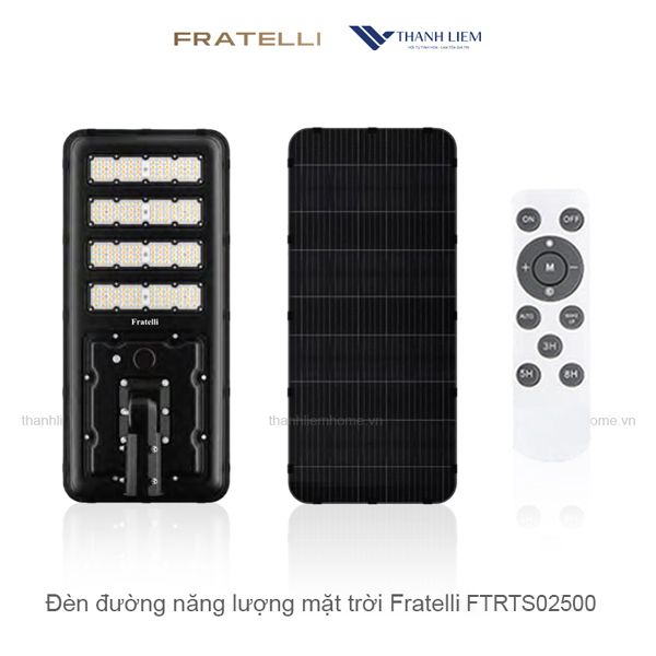 Đèn đường năng lượng mặt trời Fratelli FTRTS02500