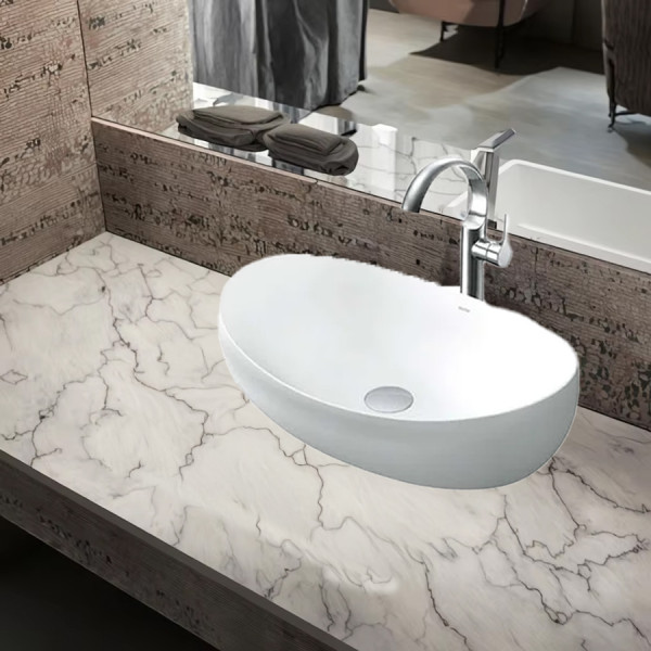 Chậu đặt bàn đá cẩm thạch nhân tạo TOTO PJS01WEGW