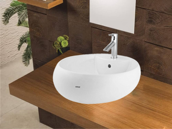 Chậu rửa đặt bàn TOTO LT367CR