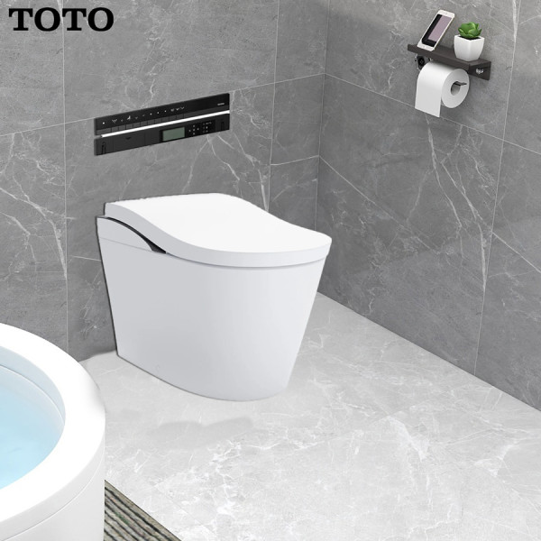 Bồn cầu thông minh Neorest LS TOTO CS911VT kết hợp nắp rửa điện tử TCF87220GAA