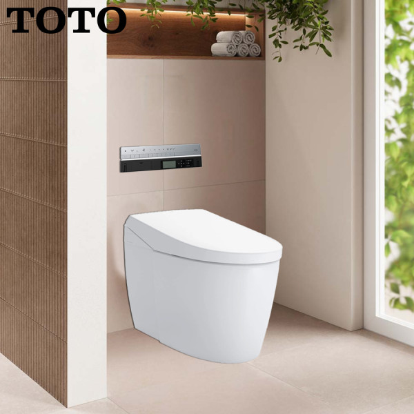 Bồn cầu thông minh Neorest AS TOTO CS921VT kết hợp nắp rửa điện tử TCF85510GAA