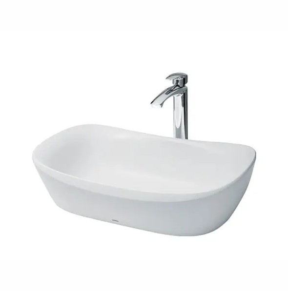 Chậu Rửa Lavabo TOTO PJS07WE#GW Đặt Bàn