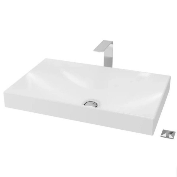 Chậu Rửa Mặt Lavabo TOTO LW645JNW/F#W Đặt Bàn