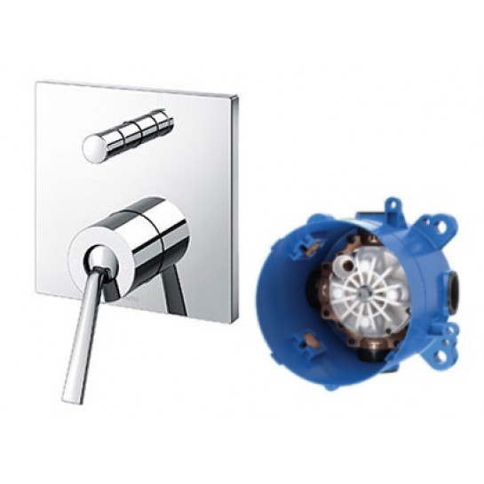 Van gật gù điều chỉnh nóng lạnh kèm nút chuyển hướng TBP02302BA/TBN01001B