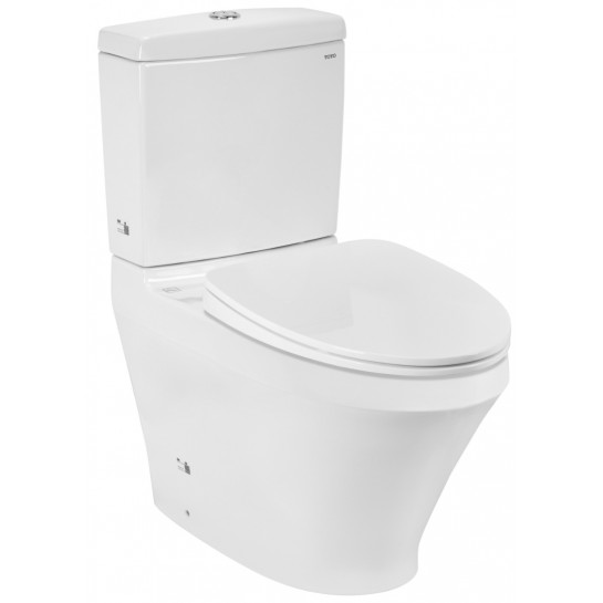 Bồn cầu 2 khối TOTO CS945PDT10#XW nắp đóng êm TC395VS thoát ngang 