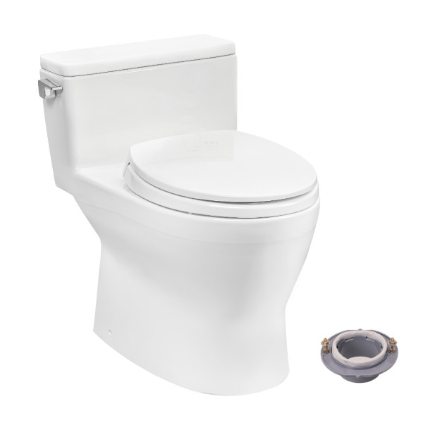 Bồn cầu 1 khối TOTO MS188VKT2#XW T53P100VR nắp đóng êm TC393VS