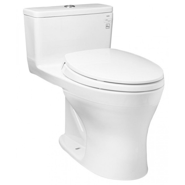 Bồn Cầu TOTO MS855DT2#XW Một Khối Nắp TC393VS