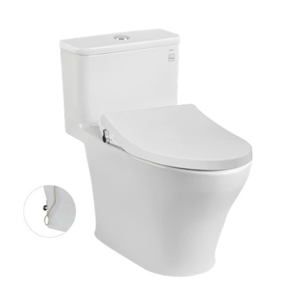 Bồn Cầu TOTO MS857DE4#XW Nắp Cơ Ecowasher TCW1211A