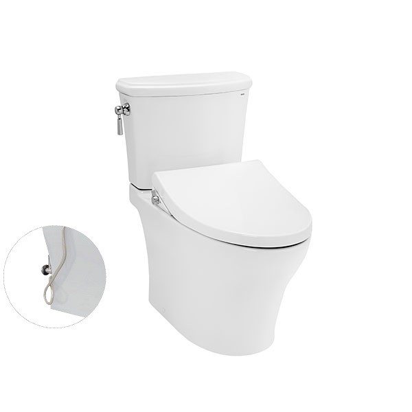 Bồn Cầu TOTO CS986GE4#XW Hai Khối Nắp Cơ